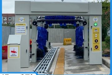 隧道式加油站洗車機-提升油品銷量300%[隆茂鑫晟]